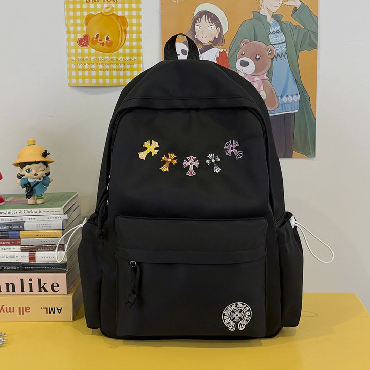 Cute Floral Embroidered Backpack Kalsten