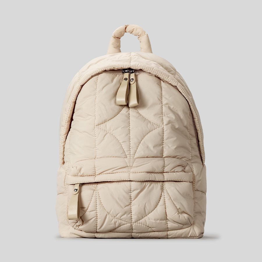 Quilted Puffer Backpack