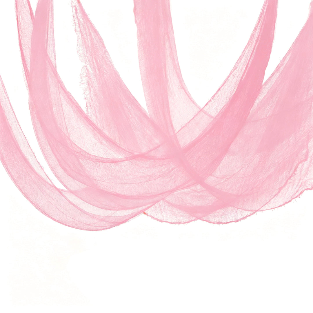 Large-format muslin shawl made of fine cotton gauze