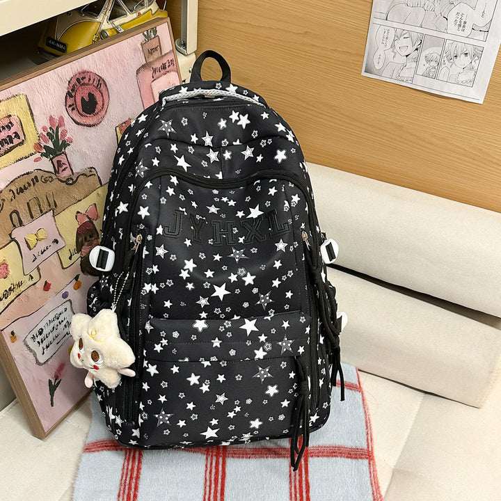 Stylish Star-Printed Backpack Kalsten 1791205378