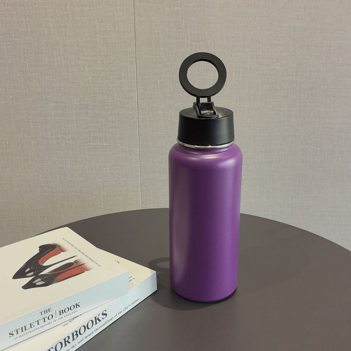 Unisex Sporty Stainless Steel Water Bottle Kalsten