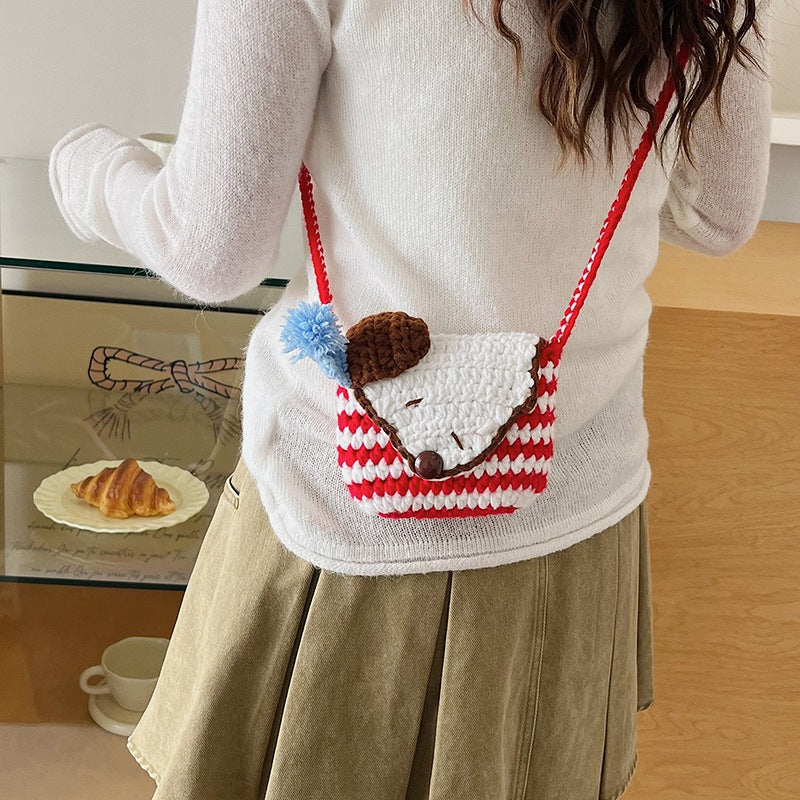 Funky Crochet Mini Handbag