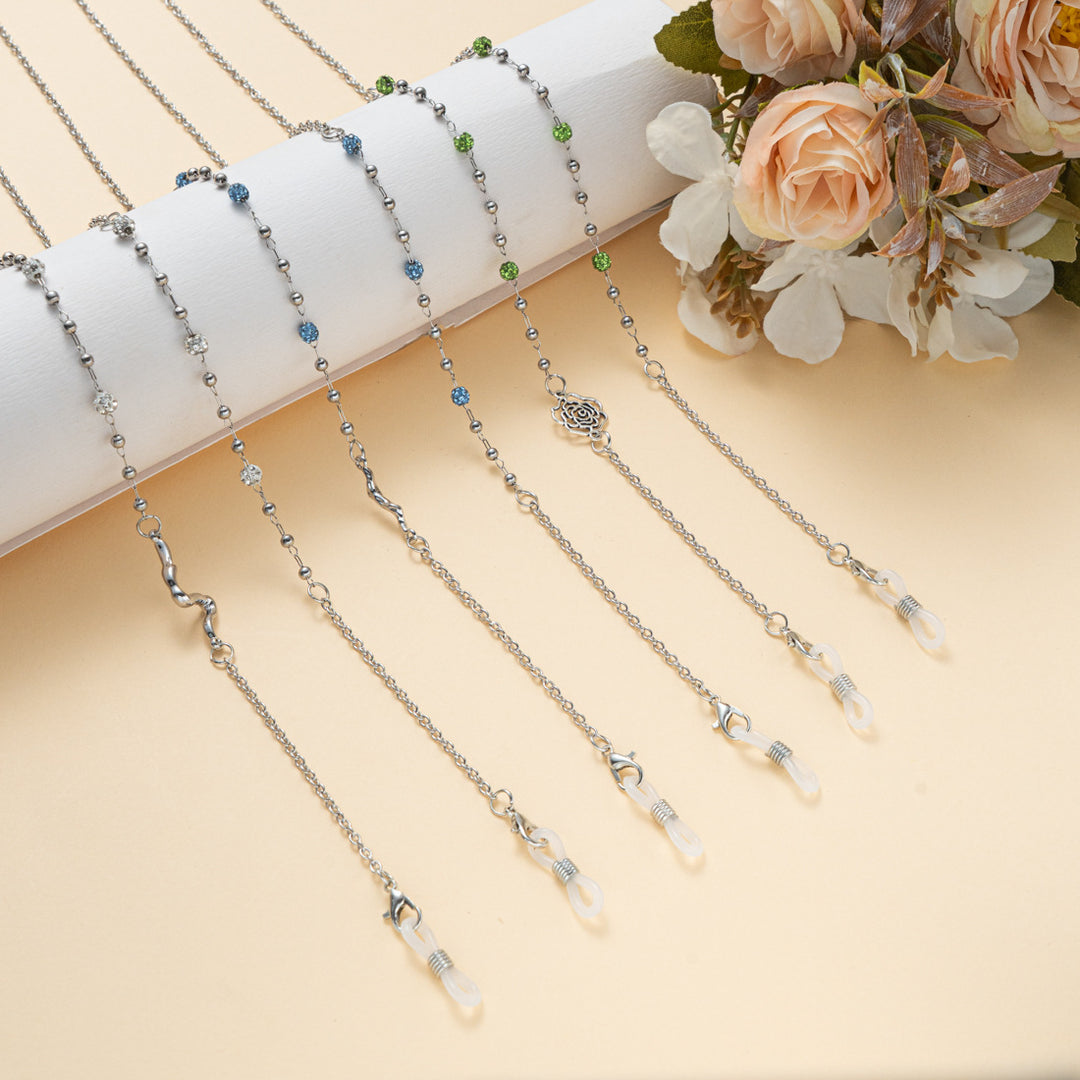 Chic Rhinestone Eyewear Chain Kalsten