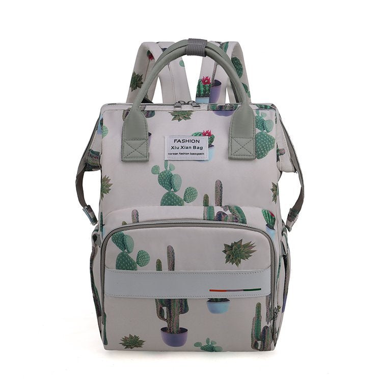 Fashionable Cactus Print Backpack Kalsten