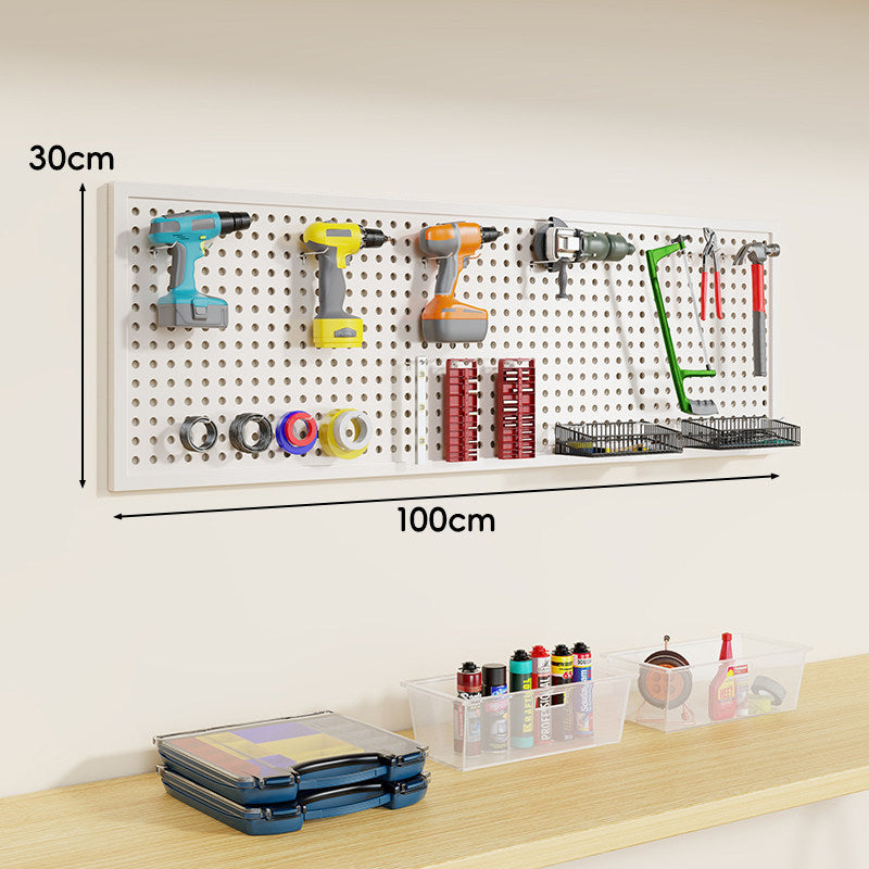 Pegboard Double-Prong Metal Hooks Compact Heavy-Duty Display Hangers