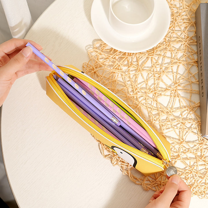 Quirky Cartoon Duck Pencil Case Kalsten