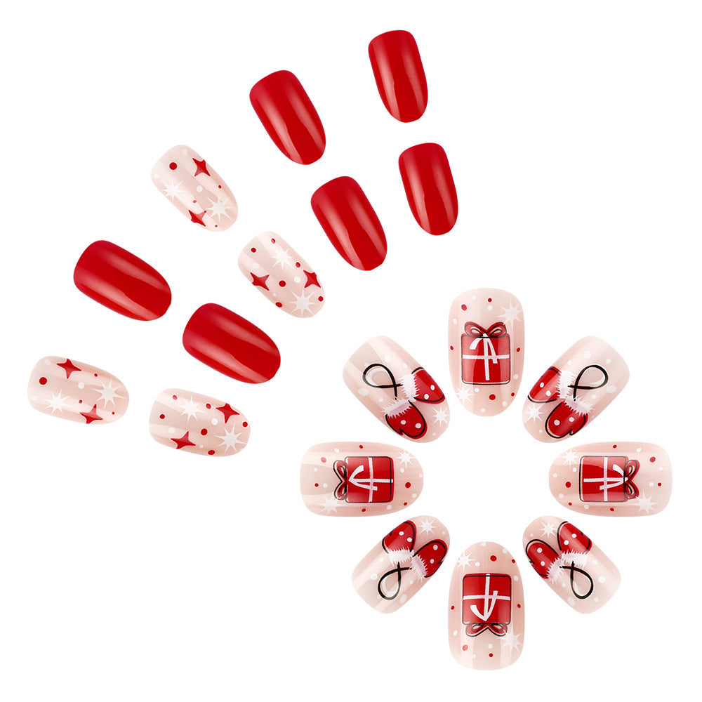 Creative Holiday-Themed Nail Art Set Kalsten