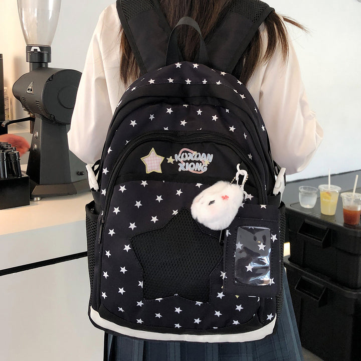Cute Star-Print Backpack Kalsten