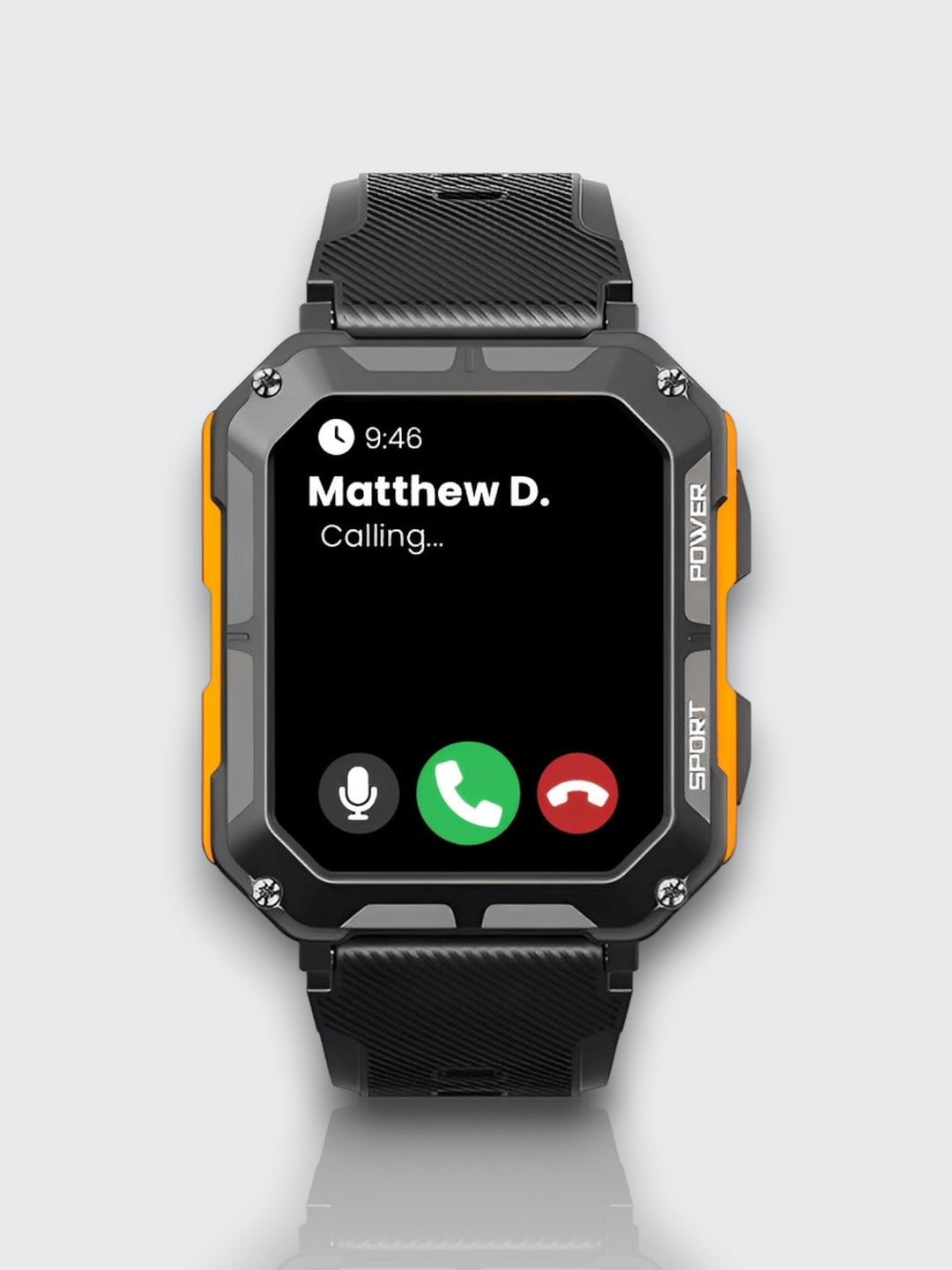 Indestructible Smartwatch with Heart Rate Monitor and 14 Days Battery Life – Waterproof and Shockproof for Active Professionals | Kalsten