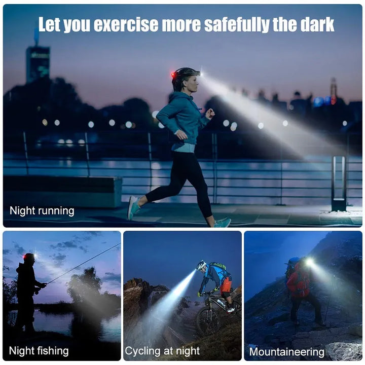 Rechargeable LED headlamp durable, waterproof and powerful | Kalsten