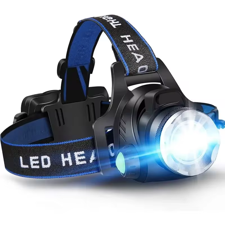 Rechargeable LED headlamp durable, waterproof and powerful | Kalsten