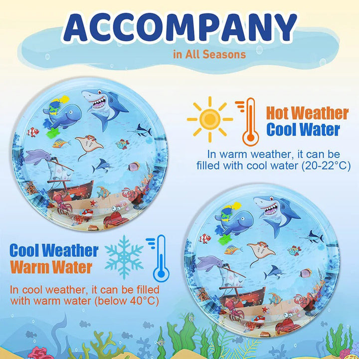 PawTide Cooling Water Bed for French Bulldogs – Summer Relief Pet Mat | Kalsten