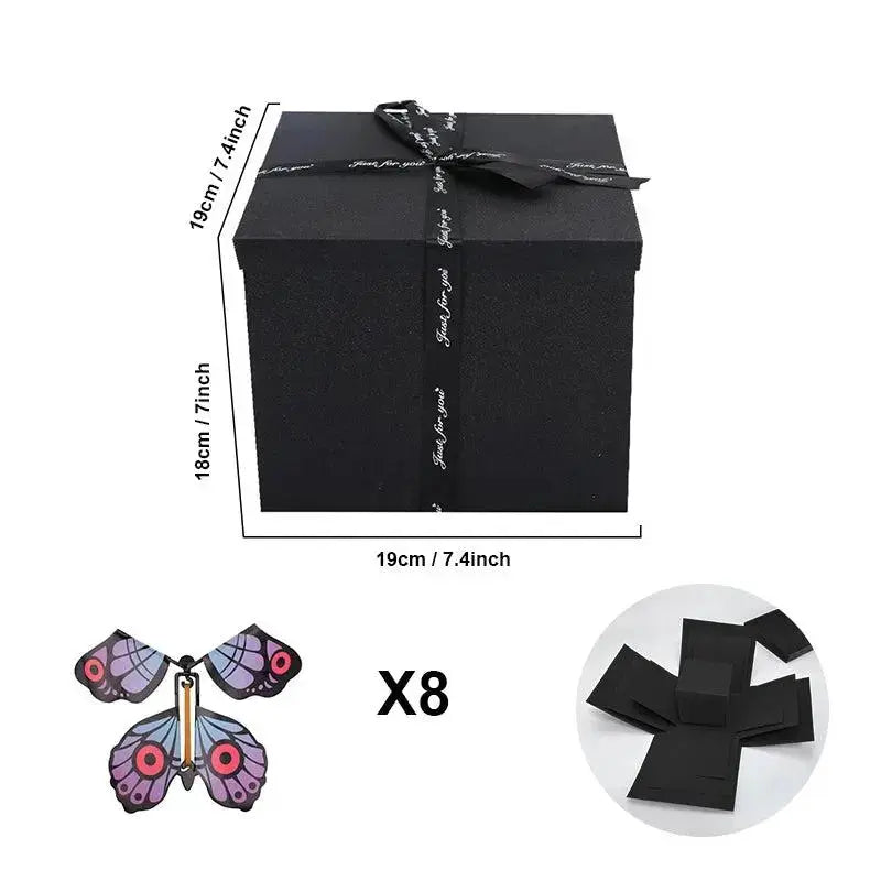 Kalsten | Personalized Explosion Box (+ 8 Free Butterflies) – A Treasure Full of Memories