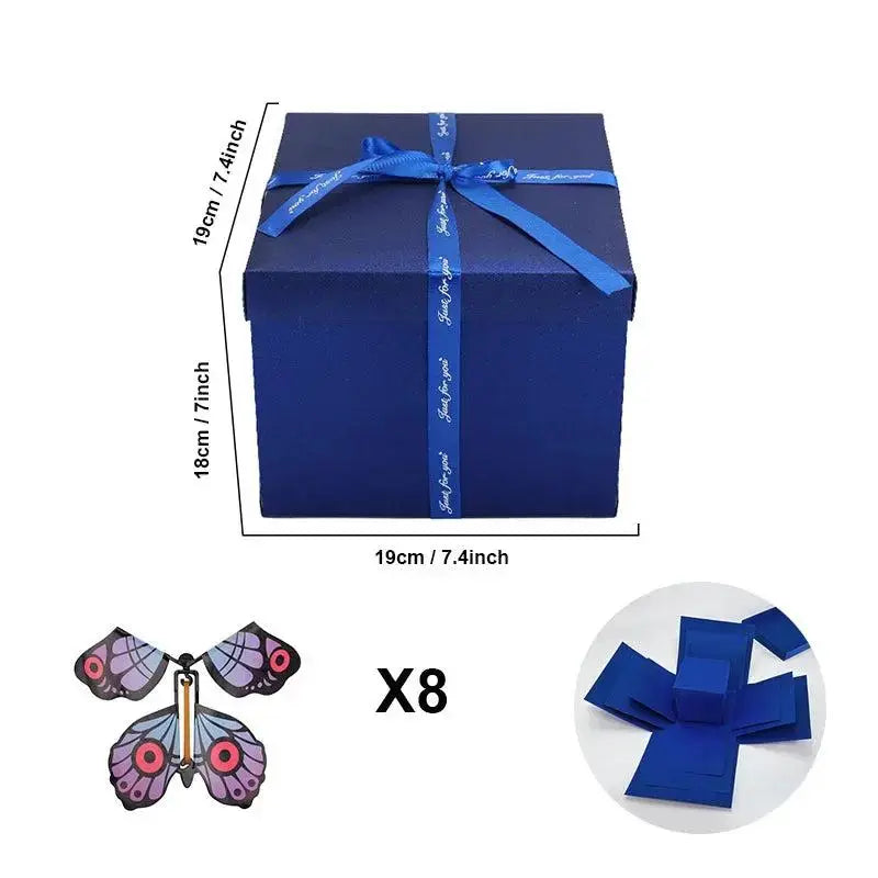 Kalsten | Personalized Explosion Box (+ 8 Free Butterflies) – A Treasure Full of Memories