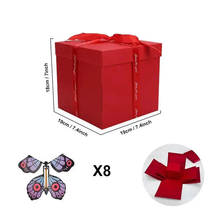 Kalsten | Personalized Explosion Box (+ 8 Free Butterflies) – A Treasure Full of Memories