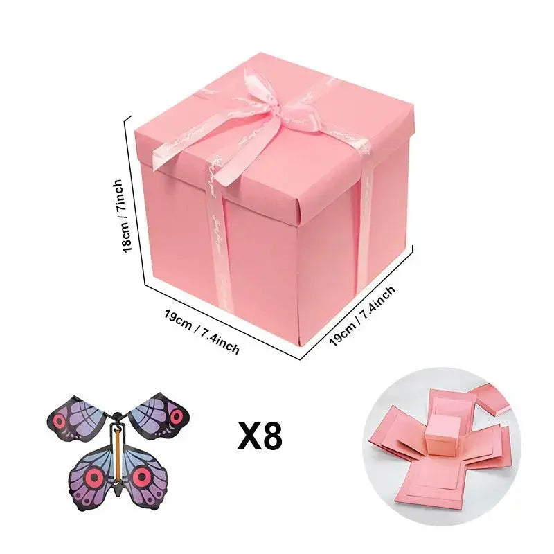 Kalsten | Personalized Explosion Box (+ 8 Free Butterflies) – A Treasure Full of Memories