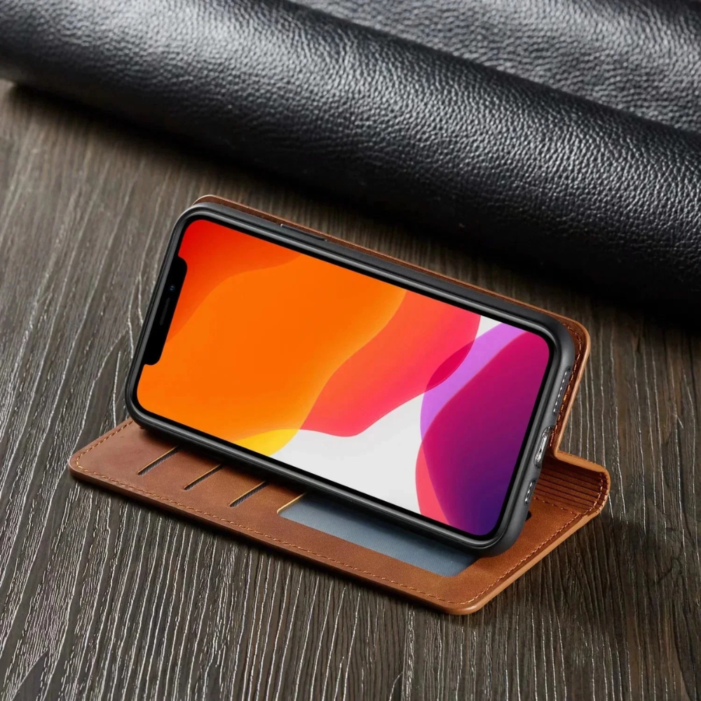 Kalsten | Phone Case Leather Magnetic Shockproof Slim Cover