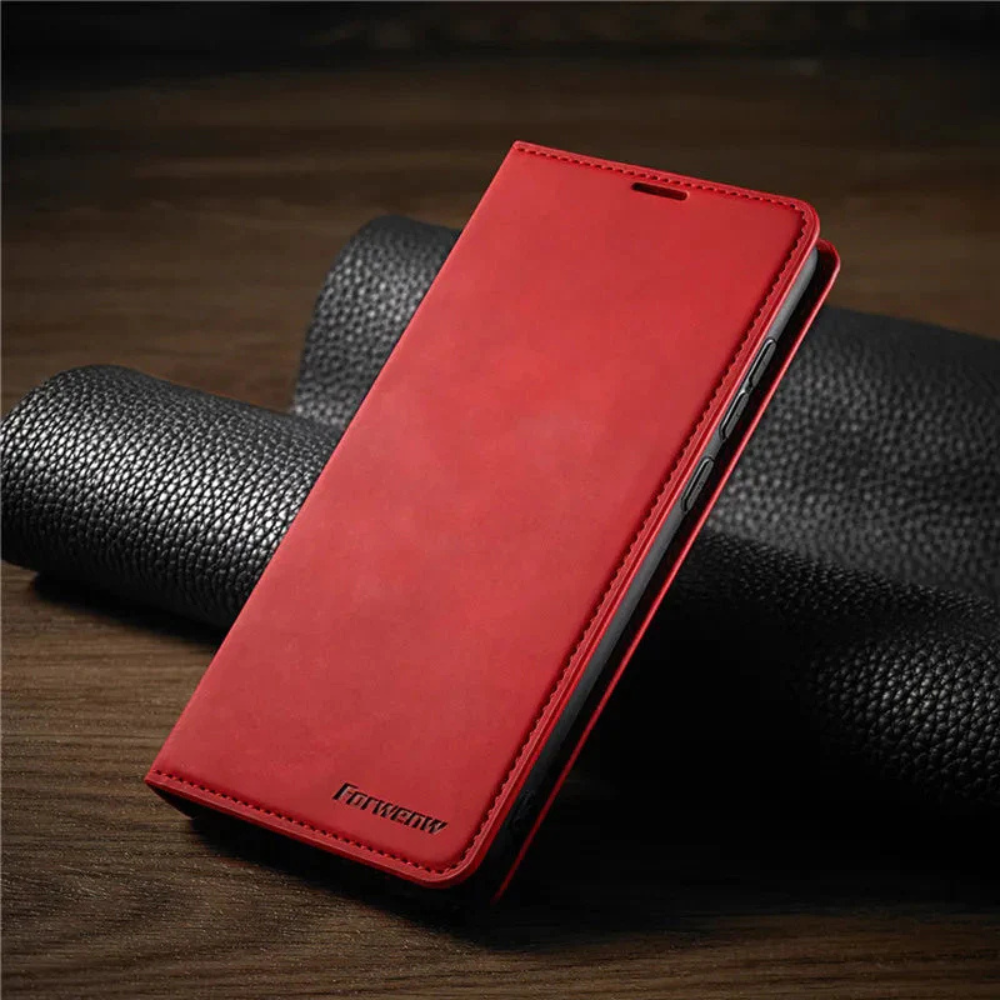 Leather Magnetic Phone Case Slim Shockproof Cover Kalsten