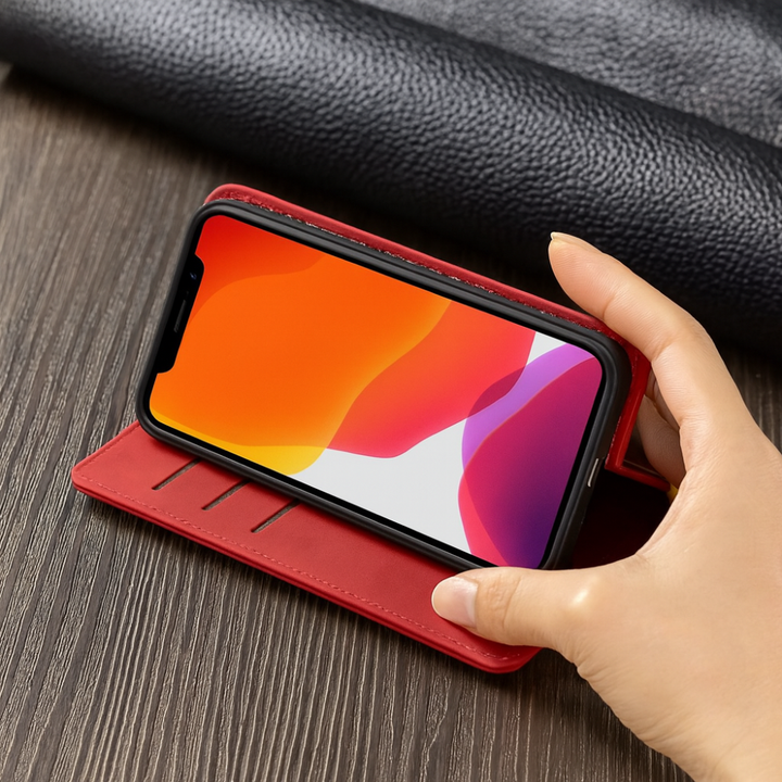 Kalsten | Phone Case Leather Magnetic Shockproof Slim Cover