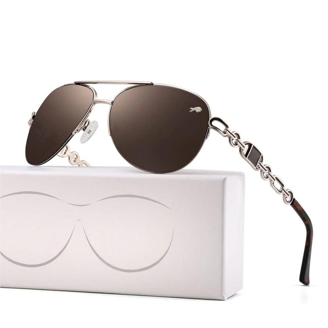 Kalsten | Lunaris Polarized Women's Sunglasses | UV400 Protection | Lightweight Fashion Glasses | Elegant Outdoor Shades