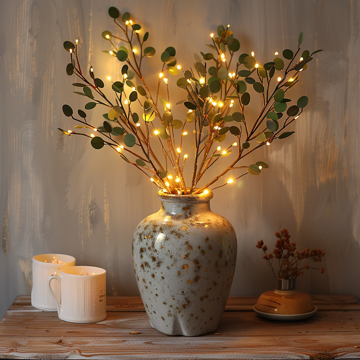 Kalsten | OlivaFairy Mood Lamp with Olive Branches and LED Lighting