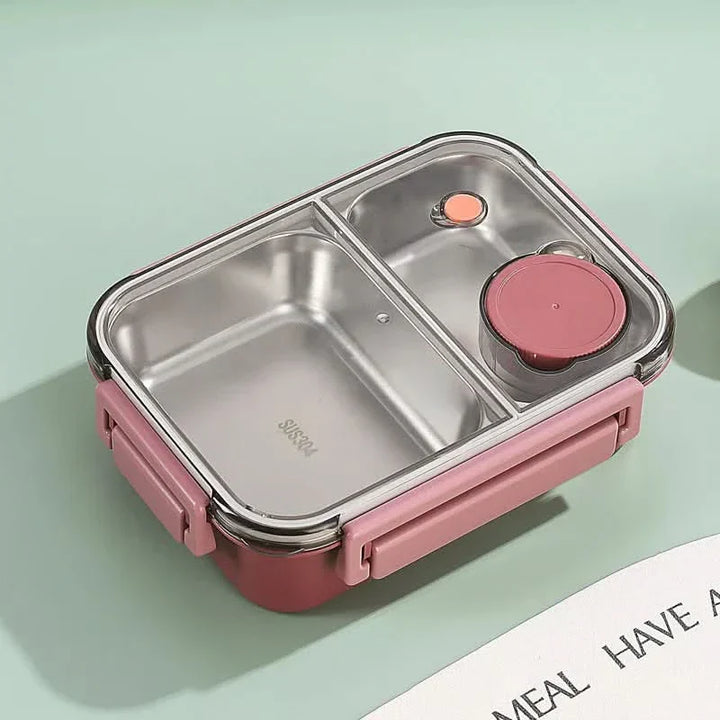 Kalsten | Leak-Proof Stainless Steel Lunchbox with Cutlery (850 ml) – For Work, School & On the Go