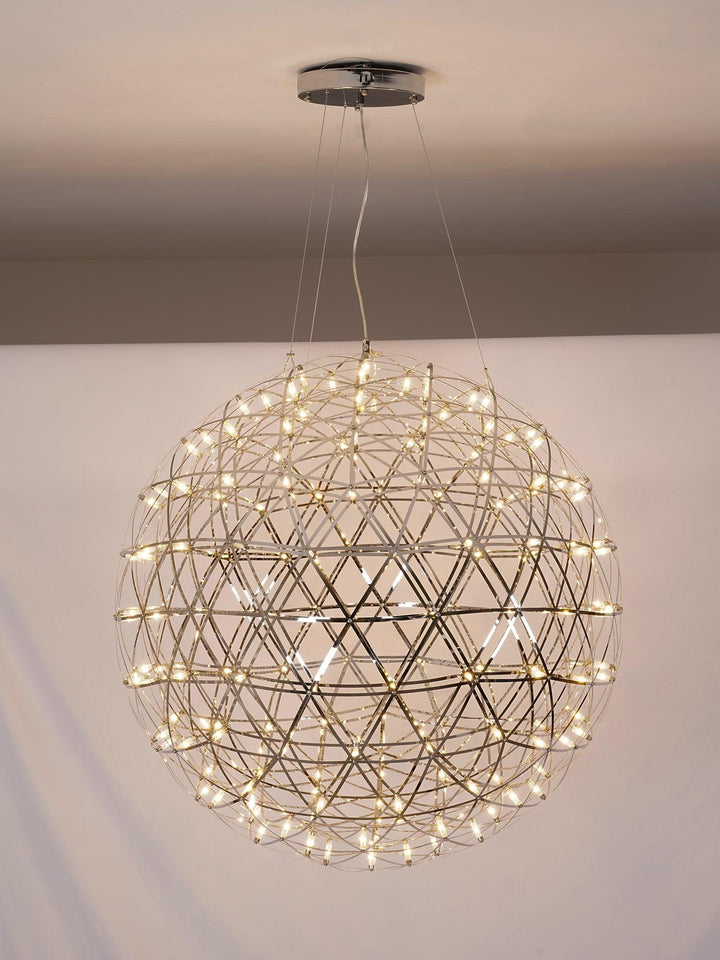 Silver Spark Ball Drop light Pendant Light | Kalsten