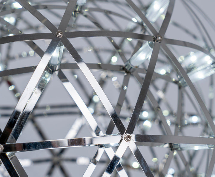 Silver Spark Ball Drop light Pendant Light | Kalsten
