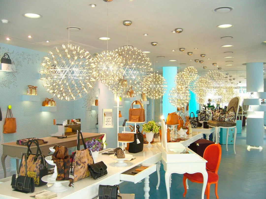 Silver Spark Ball Drop light Pendant Light | Kalsten