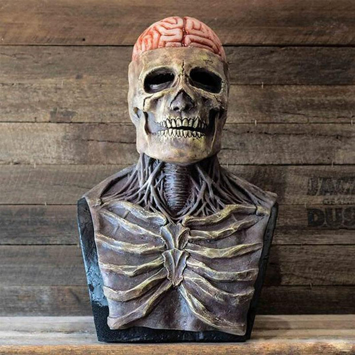 Kalsten | Halloween Skull Mask with Brain Detail