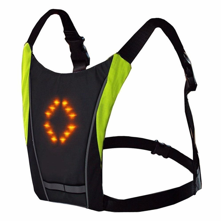 Kalsten | Turn Signal Cycling Reflective Safety LED Vest Cyclist Outdoor Waterproof