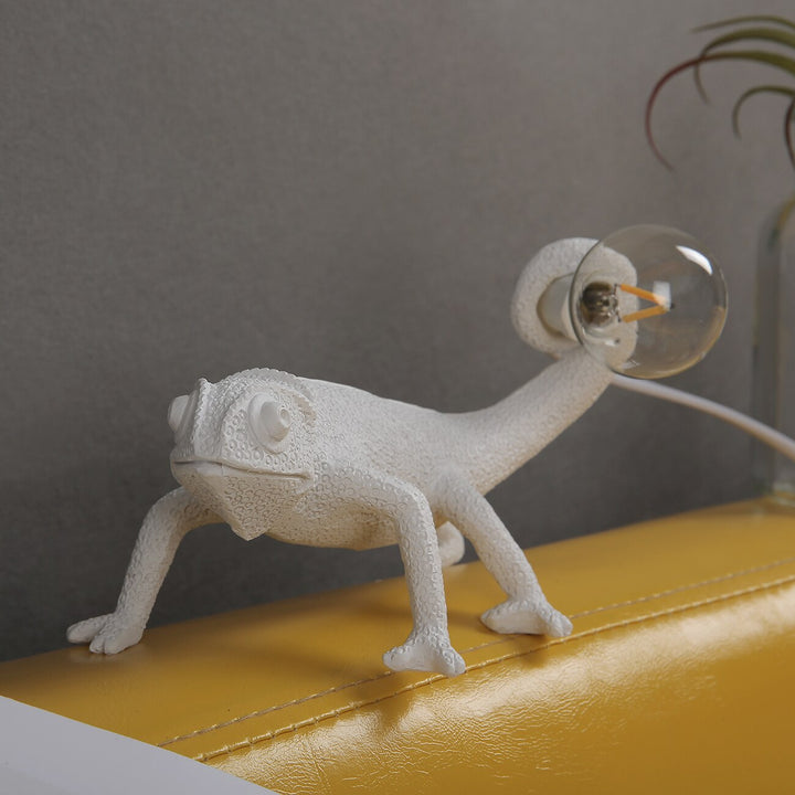 Resin Lizard Table Lamp 7.5' | Kalsten