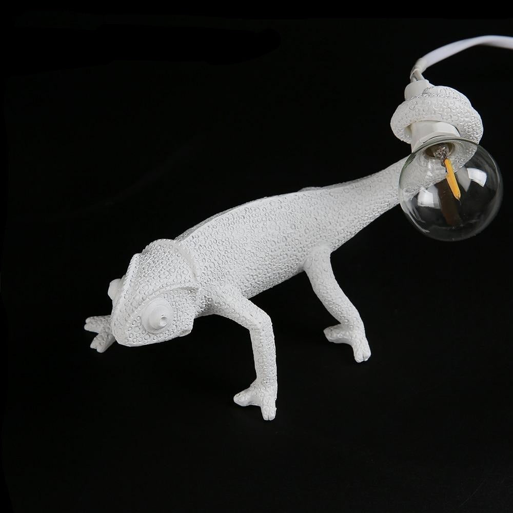 Resin Lizard Table Lamp 7.5' | Kalsten