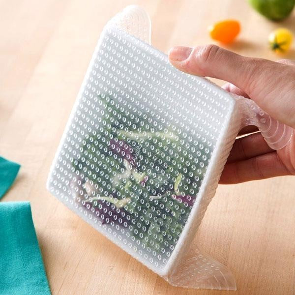 Reusable Silicone Food Wrap (Set of 4) | Kalsten