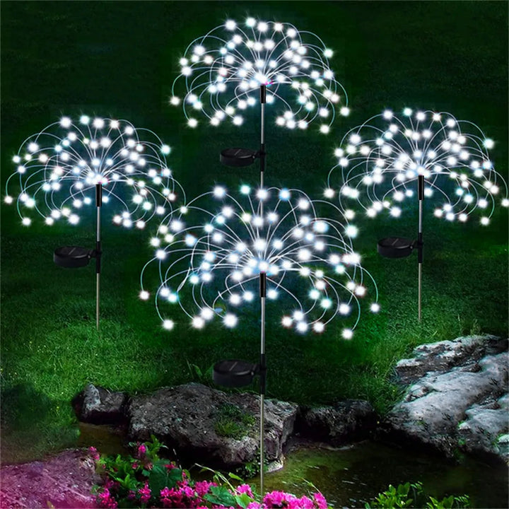 LED Solar Firework Fairy Outdoor Pathway Lights | Kalsten