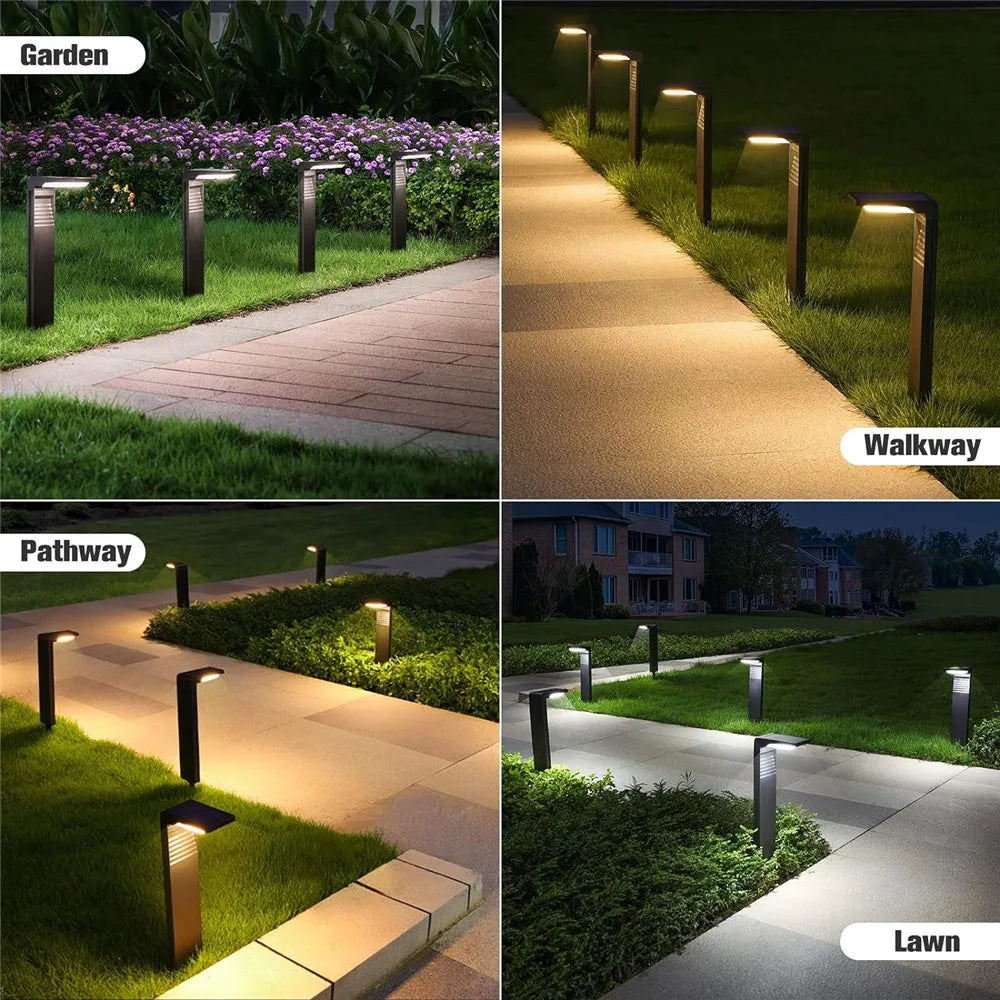 Garden Solar Lawn Lights: Outdoor Decoration for Pathways and Landscapes | Kalsten