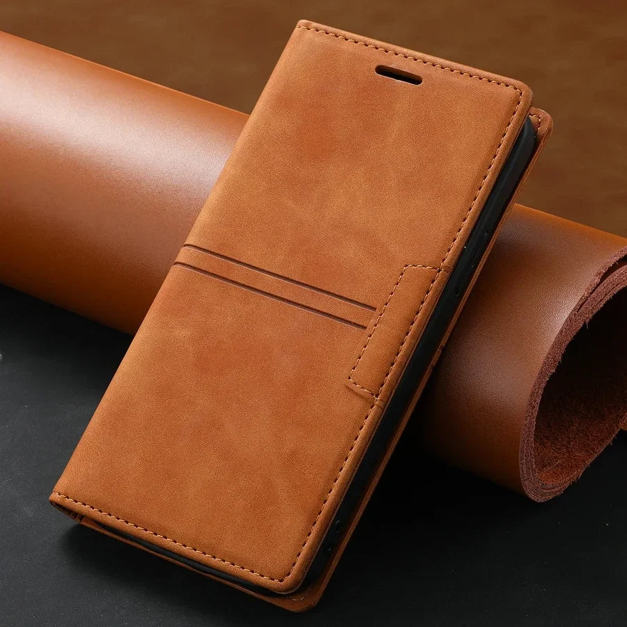 Kalsten | Leather Wallet Case Flip Case - Google Pixel