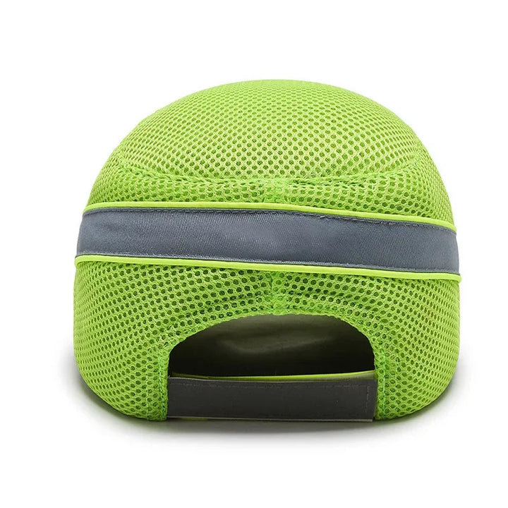Kalsten | Red Safety Bump Cap - Helmet with hard ABS inner core for head protection at home, work, and factory