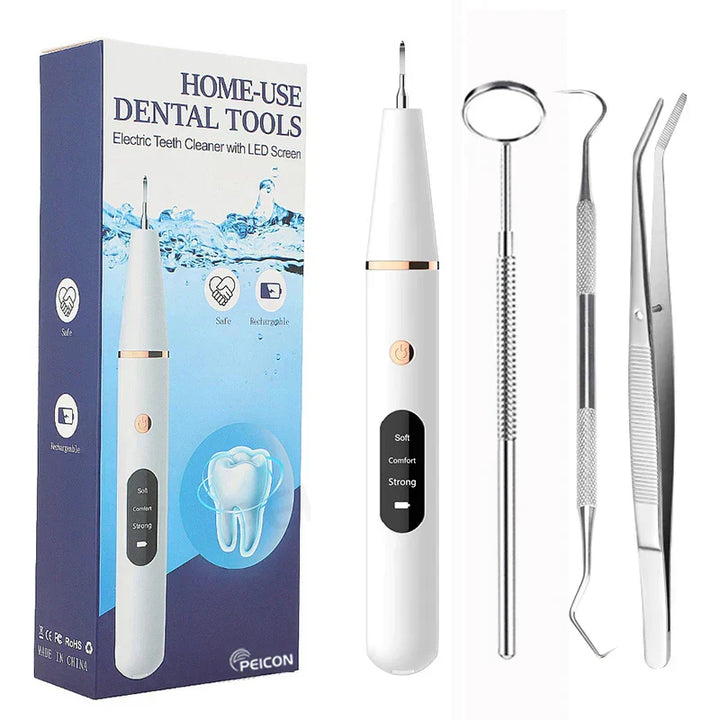 Kalsten | SmilePro Ultrasonic Tooth Calculus Cleaner – Effective Plaque Remover for Home