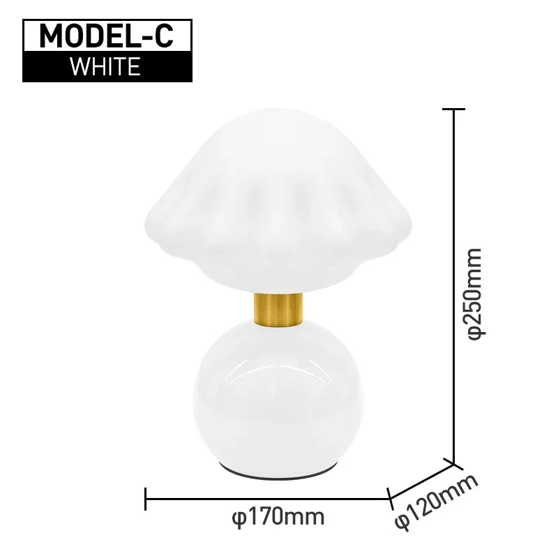 Modern Full-Spectrum LED Desk Lamp – Adjustable Warm Light for Bedroom, Living Room, and Bar | Kalsten