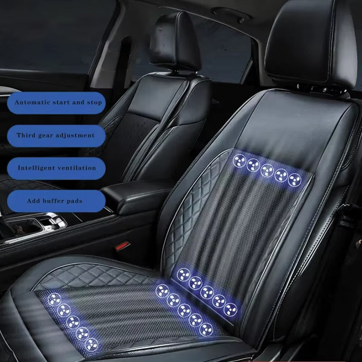 Universal Car Seat Ventilation Cushion – Breathable Cooling Seat Cover for Summer Comfort | Kalsten
