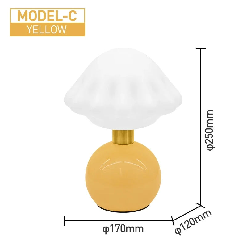 Modern Full-Spectrum LED Desk Lamp – Adjustable Warm Light for Bedroom, Living Room, and Bar | Kalsten