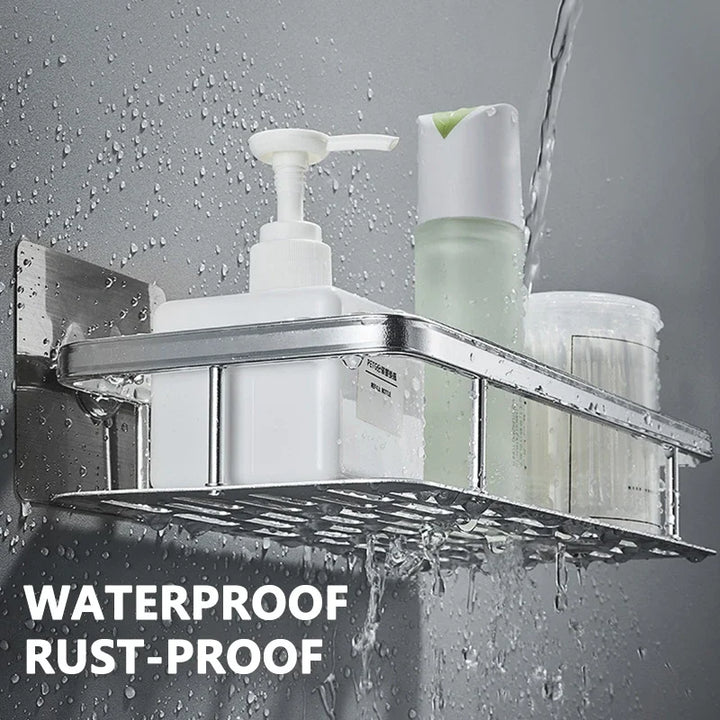 Wall-Mounted Bathroom Corner Shelf