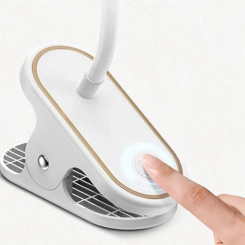 Lunivo LED Touch Table Lamp | With Battery & Natural Light | 4000K Color Temperature | Modern Design Made of Plastic | Kalsten