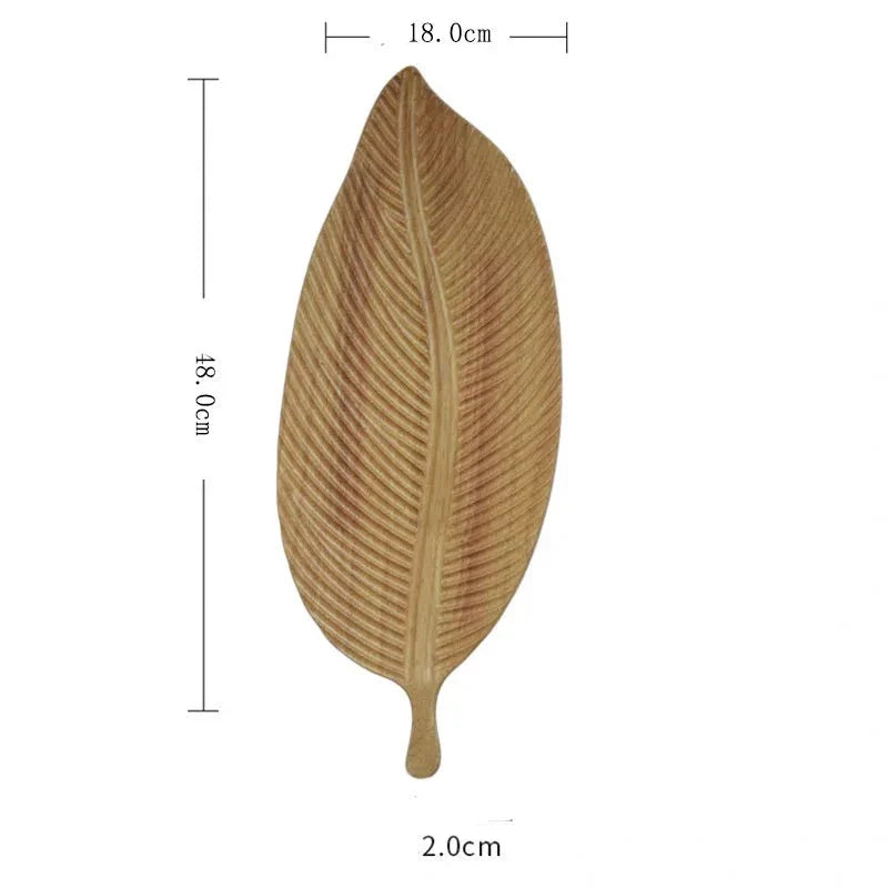 Leaf Shape Fruit Plate | Kalsten