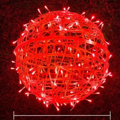 LED Rattan Ball String Lights – Decorative Outdoor Lighting for Gardens and Parties | Kalsten