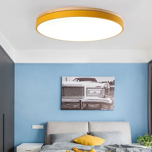 Modern LED Ceiling Light – 27W Surface-Mounted Fixture with Warm, Cold, and Natural Light Options for Living Room, Bedroom, and Kitchen | Kalsten