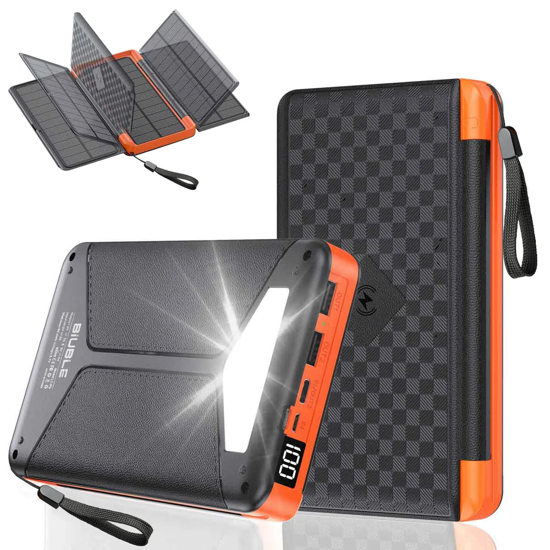 Solar Fast Charging Ultra-Large Capacity Portable Powerbank | Kalsten