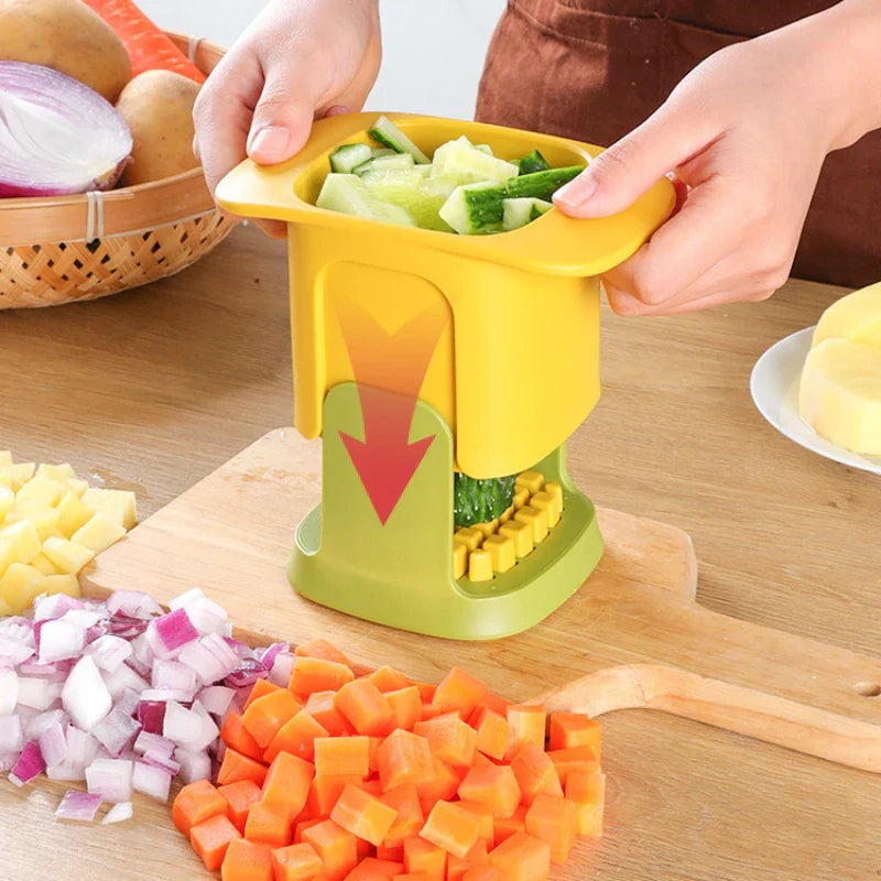 ChopMaster – Multifunctional Vegetable Cutter & French Fry Cutter with Hand Pressure Mechanism | Kalsten