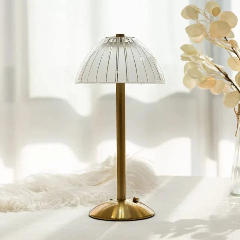 Wireless three-color LED table lamp with dimming function | Kalsten